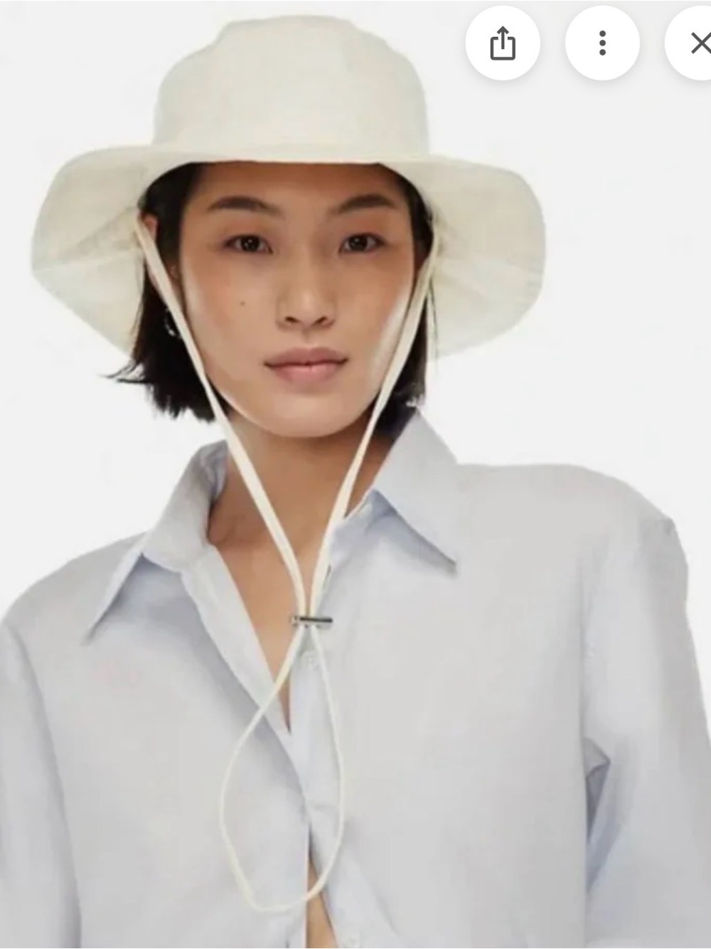 Wilfred by Aritzia Tabitha Women's Adjustable Chin-Strap Bucket Hat